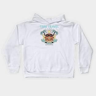 Time Travel Back To The Future Kids Hoodie